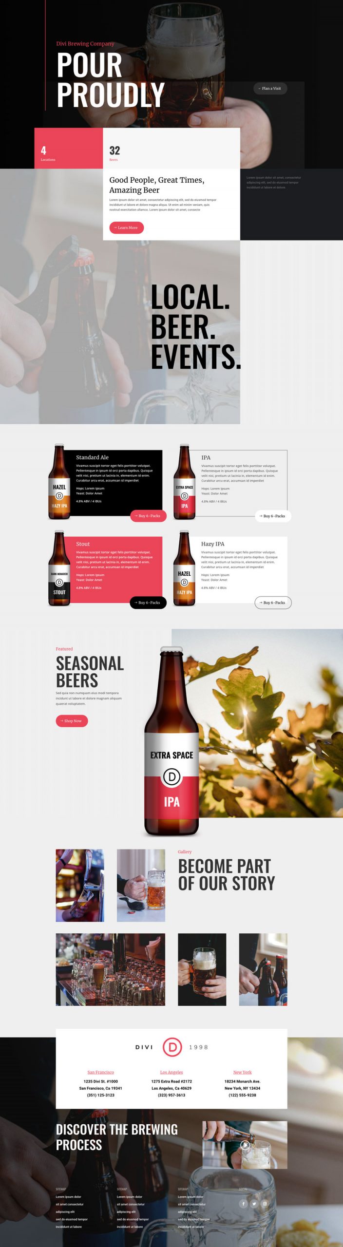Brouwerij Home Page